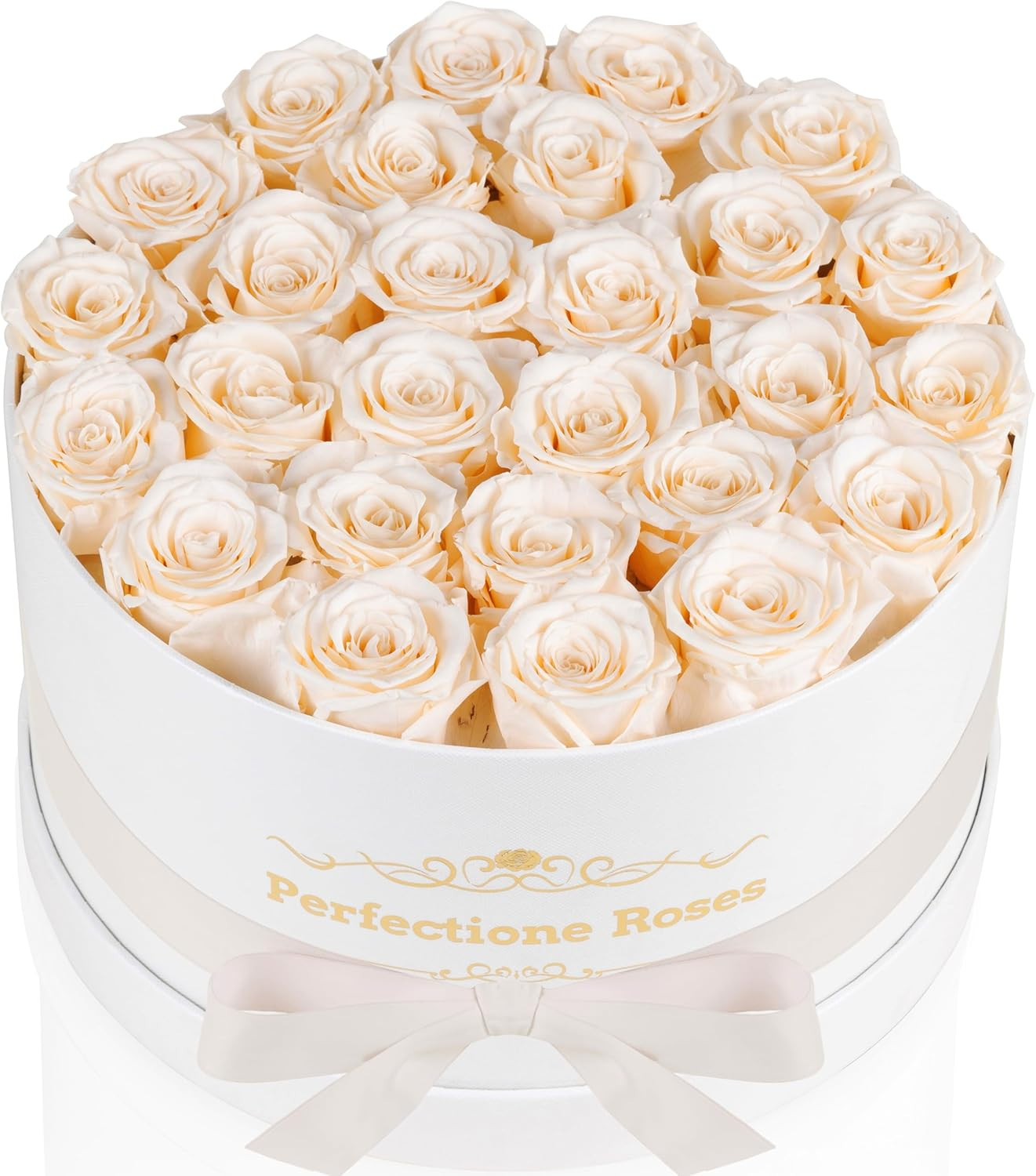 Buttermilk Preserved Roses in Box – Perfect Mother’s Day & Birthday Gift