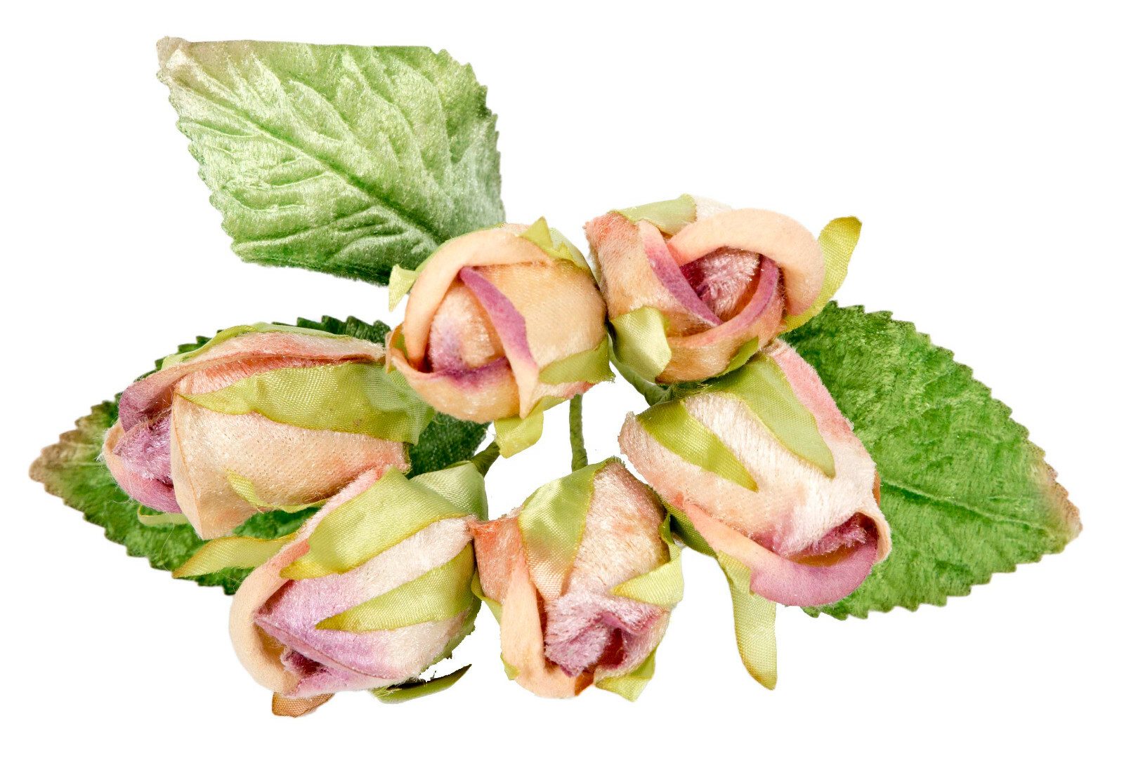 Velvet Rose Buds Flowers Fascinators Hat Making DIY Craft Millinery Many Colors