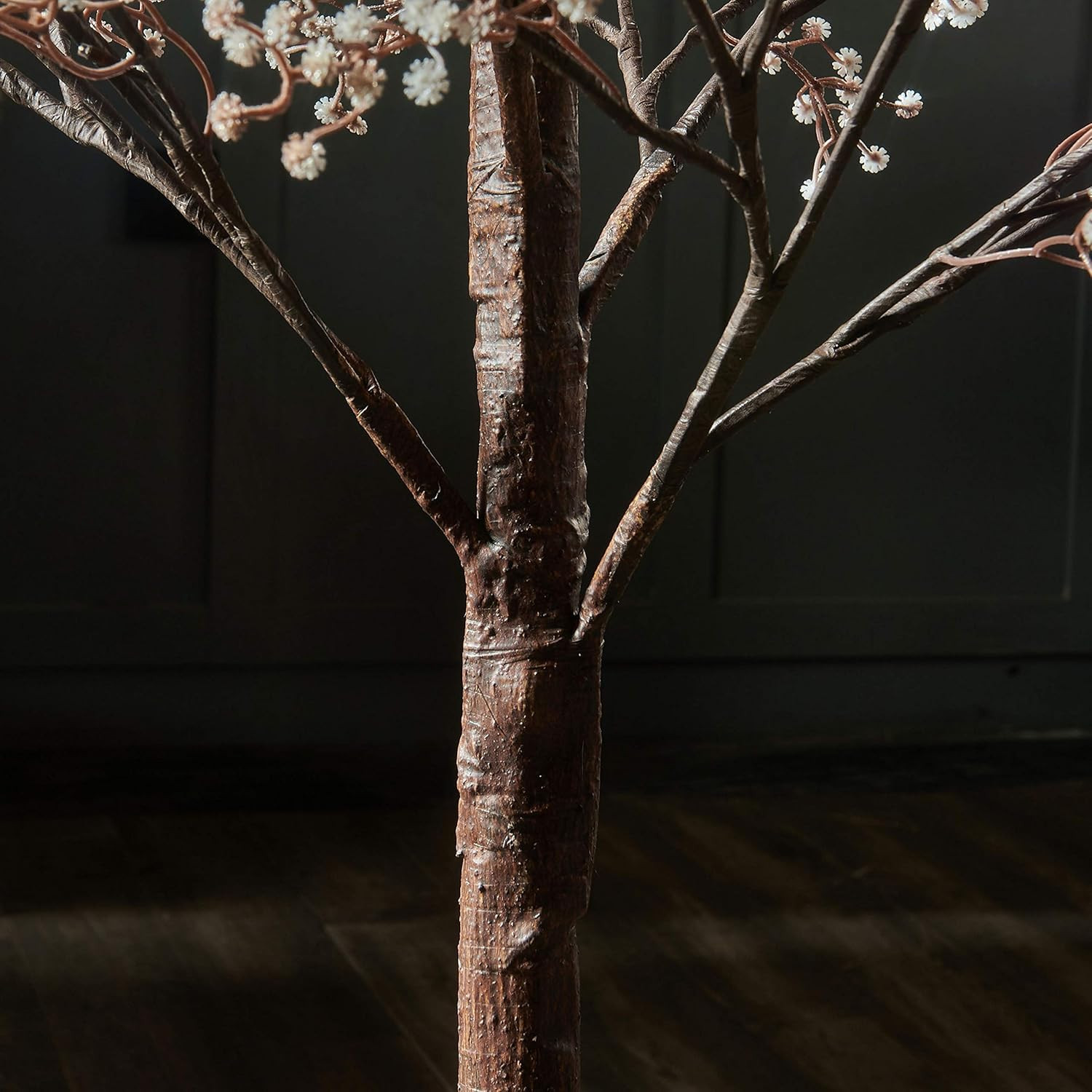 5FT Artificial Baby Breath Flower Tree with 126 LED Lights for Events