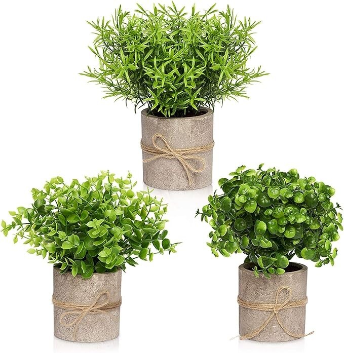 Fortivo Farmhouse Decor for the Home, Farmhouse Bathroom Decorations -green