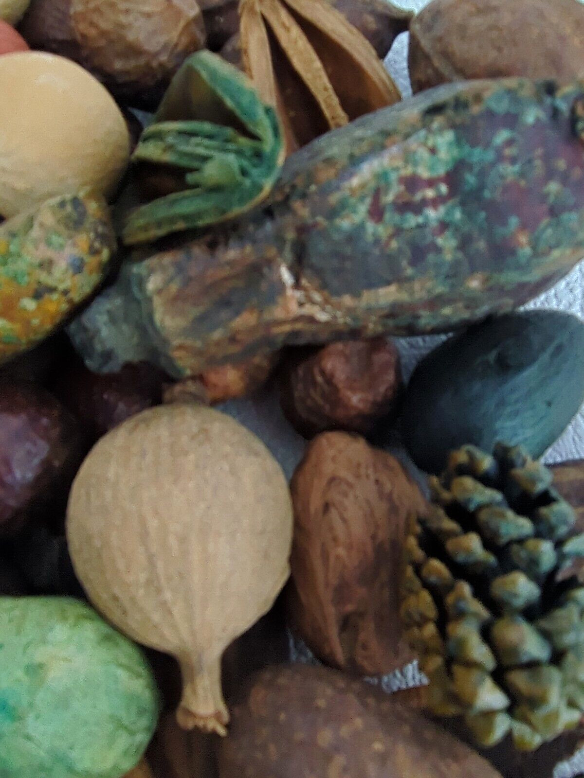 Dried Pods Bamboo Seeds Coconut Husk Table Scatter Crafts Wreaths Vase Filler