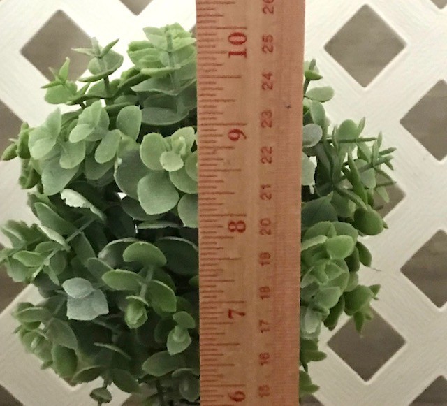 *BOXWOOD IN A BAG* SMALL 10″ TOPIARY ARTIFICIAL PLANT TREE SO CUTE!!!!