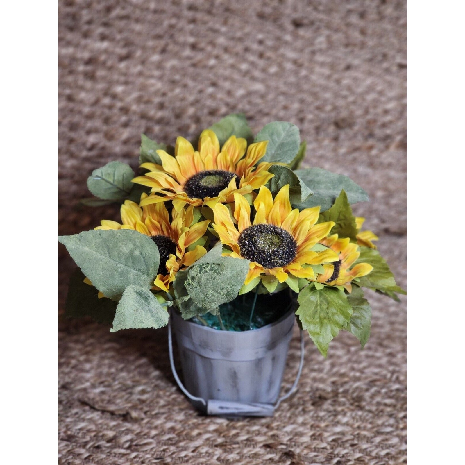 Artificial Sun Flowers Bouquet Silk for Home Decor Wedding Arrangement