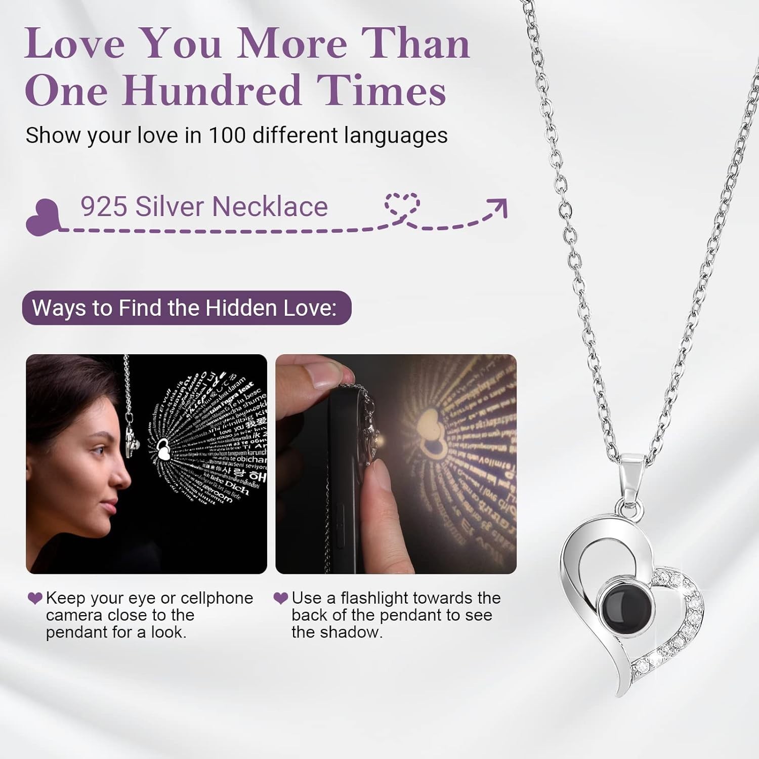 Preserved Rose Gifts for Women, Eternal Flower Rose Box with Heart Necklace, …