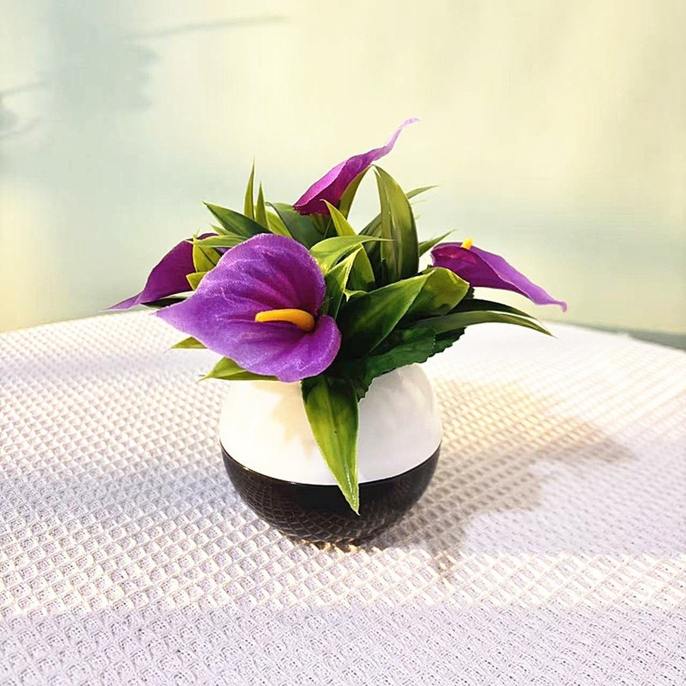 Artificial Calla for lily Simulation Flower for Minimalist Modern Decor Style