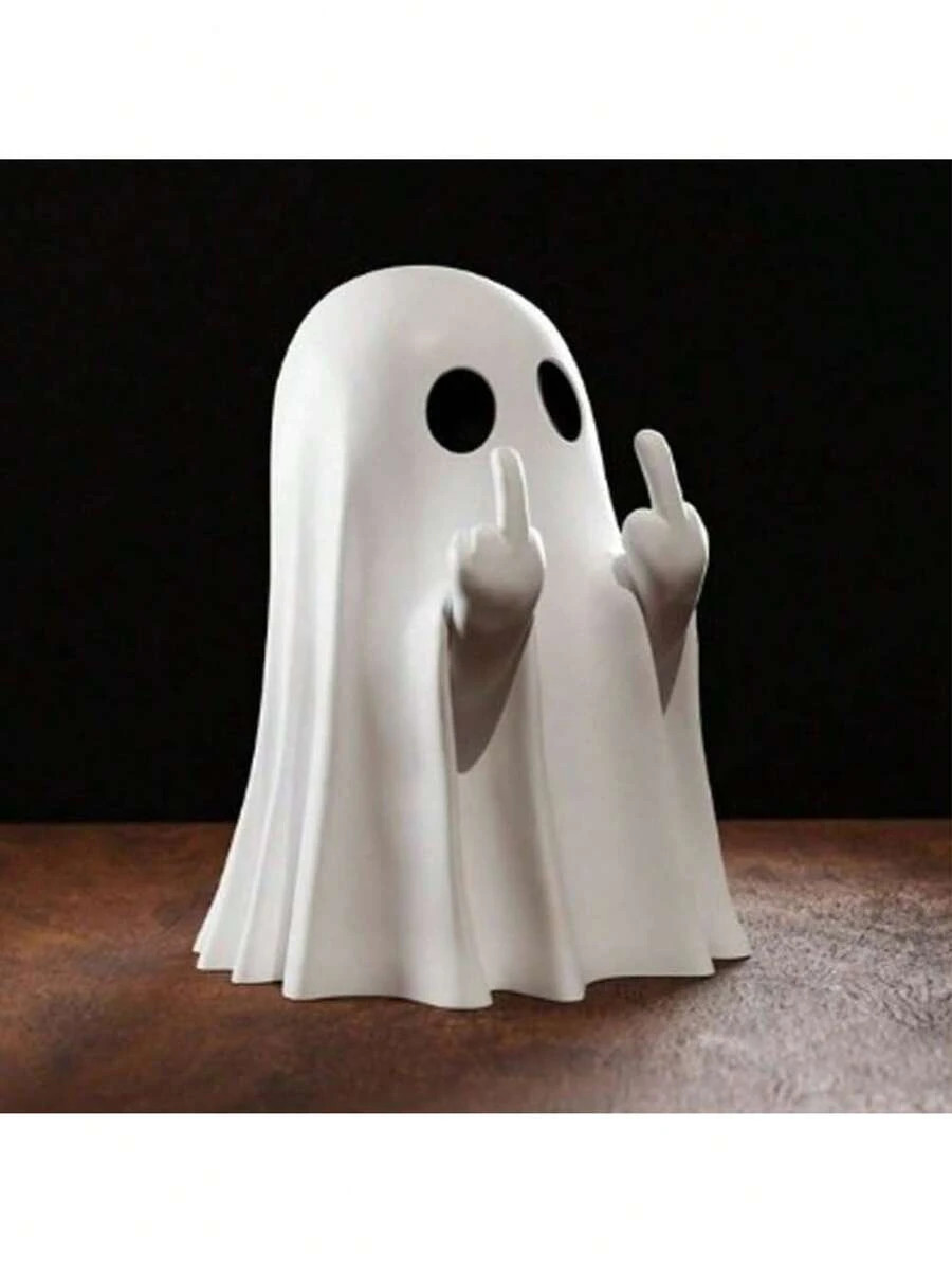 1PC/2PC Cute Black White Ghost Decoration Holiday Party Home Room Decor