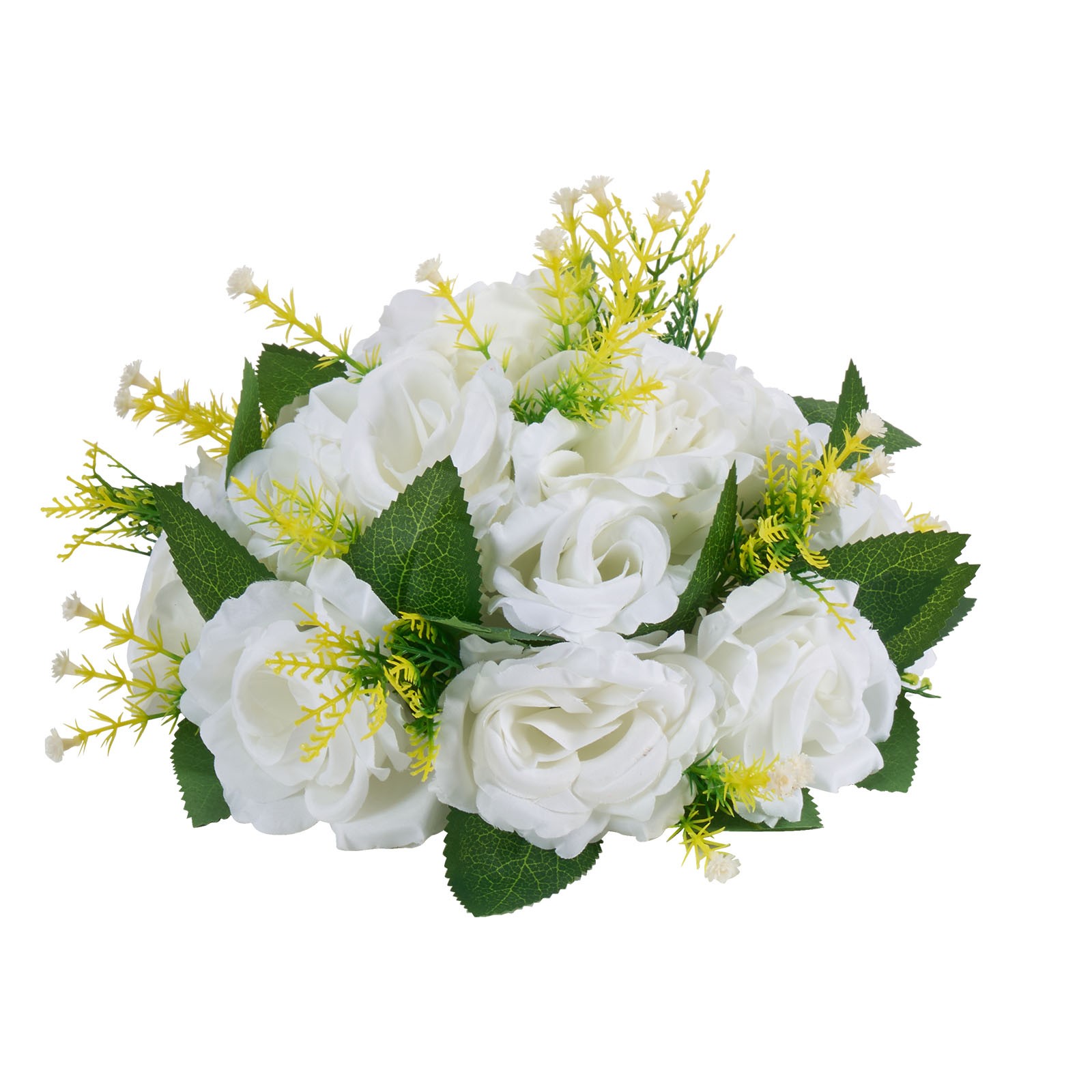 Uimoso 9.5-Inch Artificial Flower Balls for Wedding Centerpieces, Set of 10