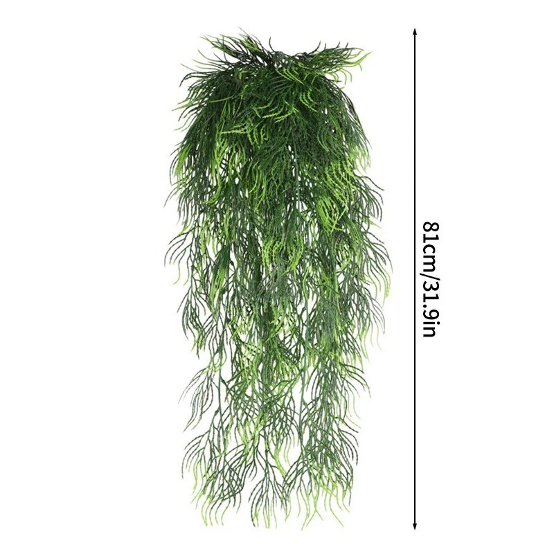 1PCS Artificial Morning Glory Vines UV Resistant Hanging Flowers Outdoor Decor