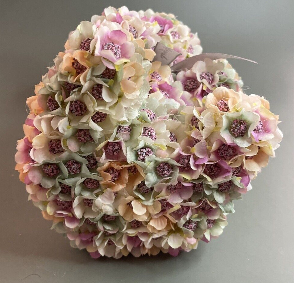 Overjoyed Boutique Artificial Silk Flower Pastel Multicolor Bear Boxed