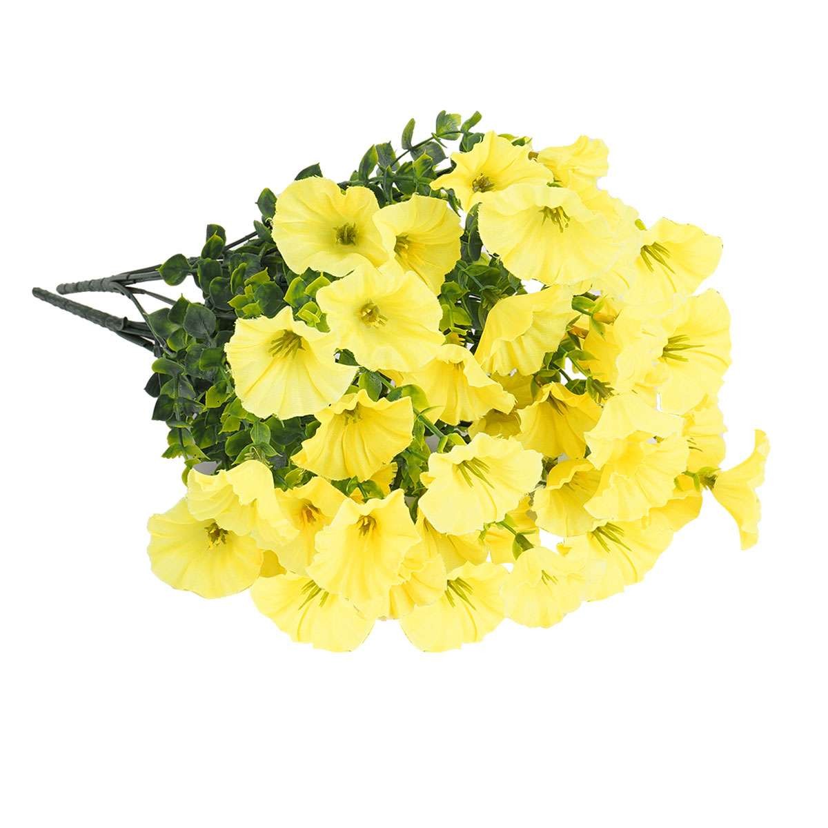 Lot Bundles Artificial Flowers UV Resistant Fake Plant Outdoor Home Garden Decor