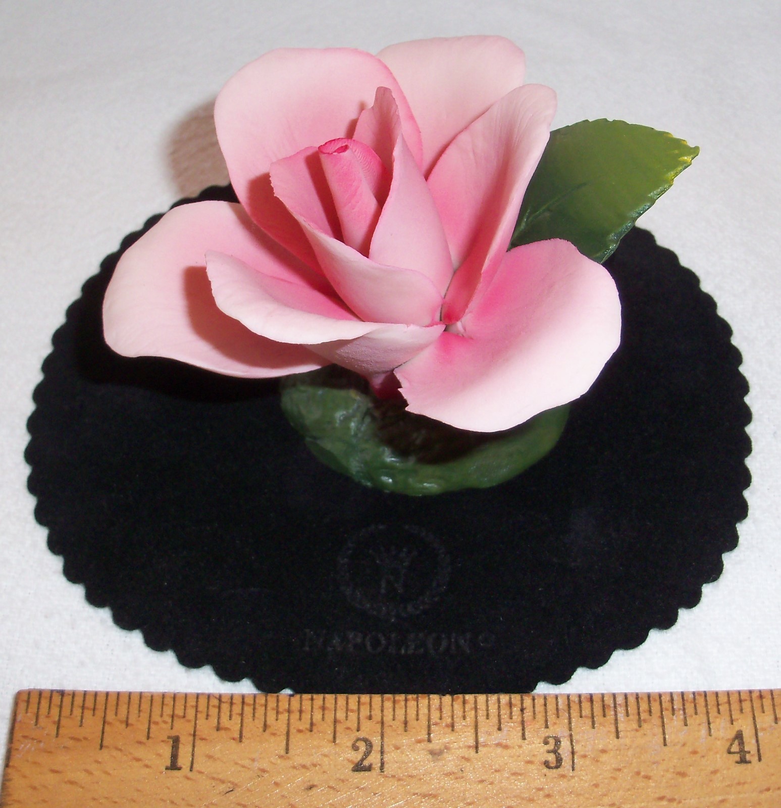 CAPODIMONTE PORCELAIN ROSE BY NAPOLEON OF ITALY – CLASSIC LADIES GIFT