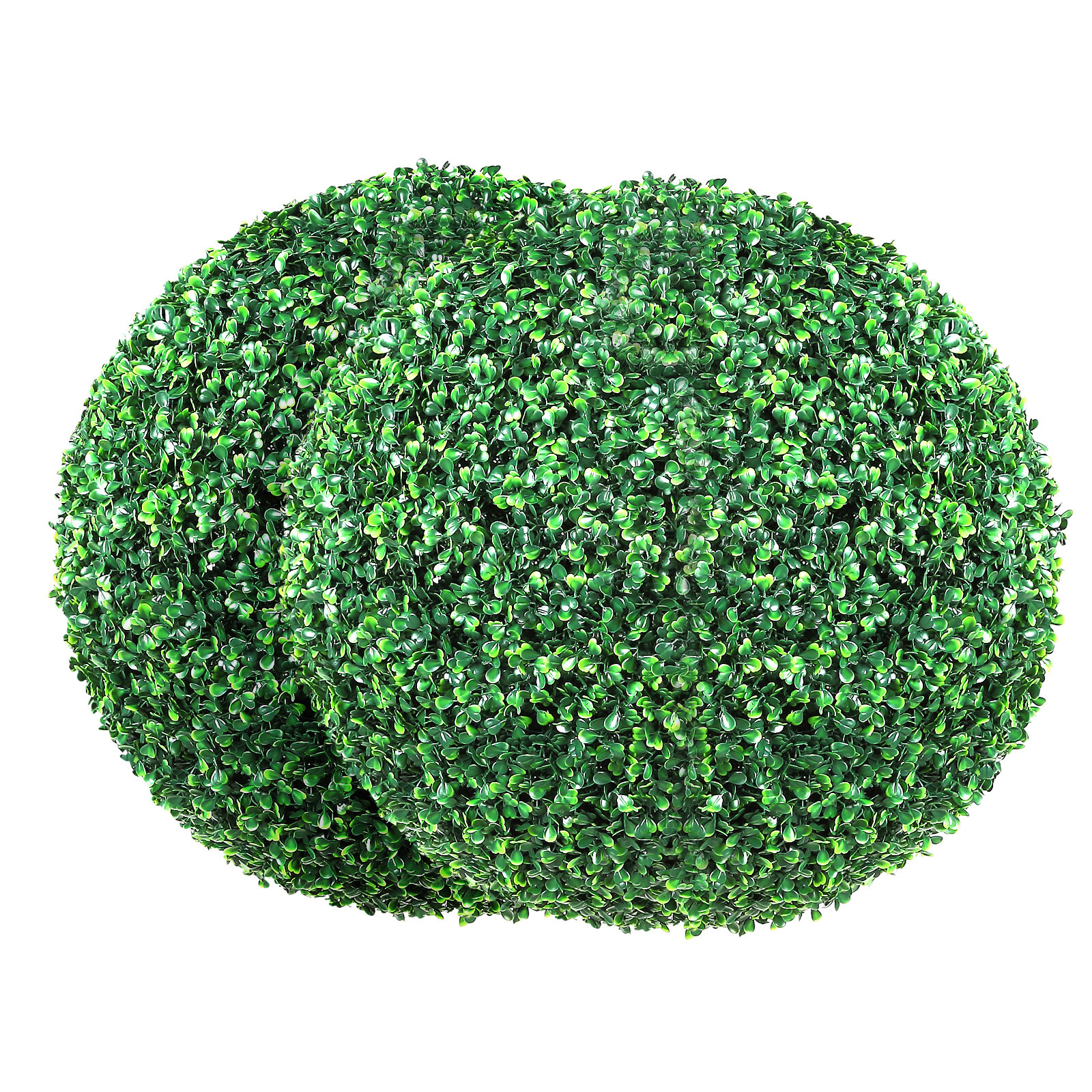 VEVOR 2PCS 20″ 50cm Artificial Topiary Greenery Ball Fake Plants Outdoor Indoor