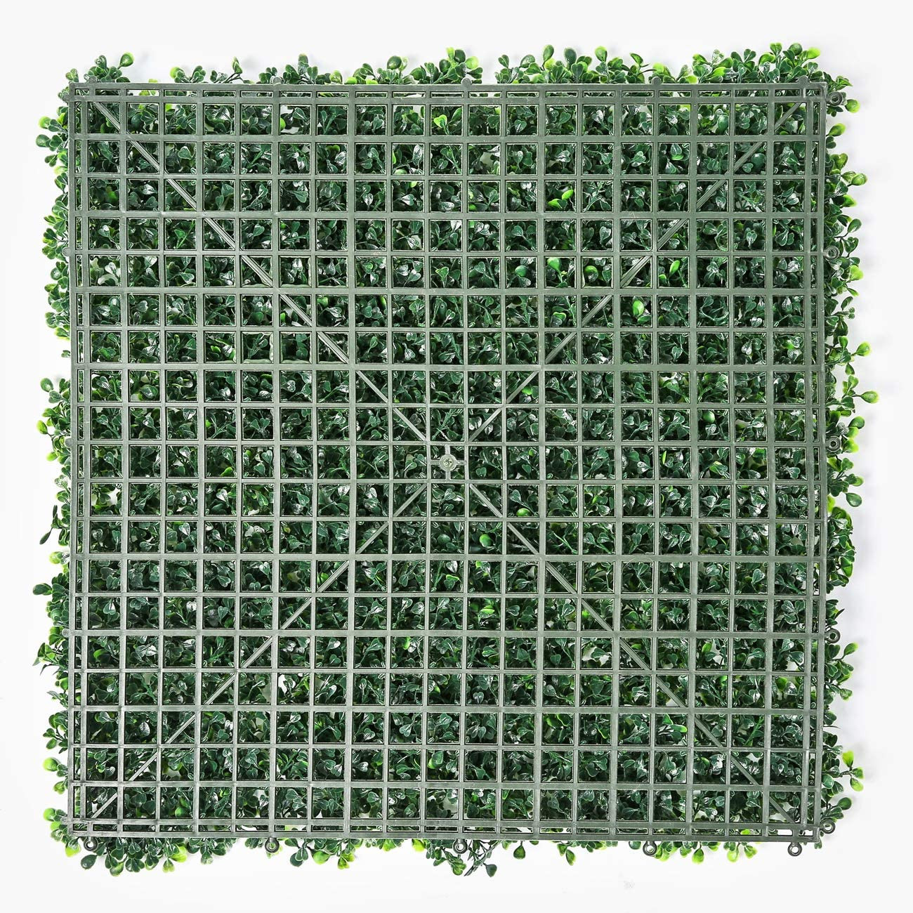 12 Pack 20″x20″ Artificial Boxwood Panels for Privacy & Decor, Indoor/Outdoor