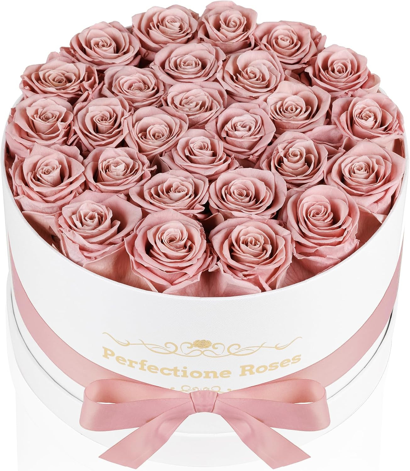 50 Piece Roses in a Velvet Box, Flowers for Delivery, Presereved Flowers Birthda