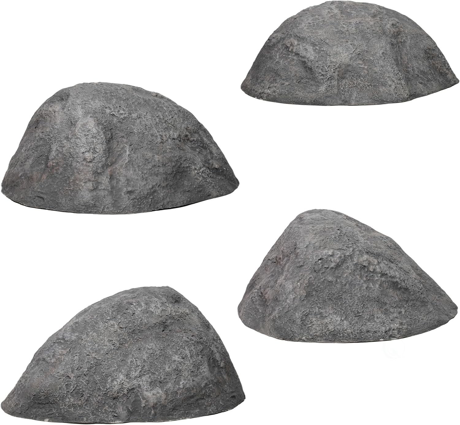 Gardenised QI004479 Outdoor Natural Artificial Round Rock Decor for Gardens