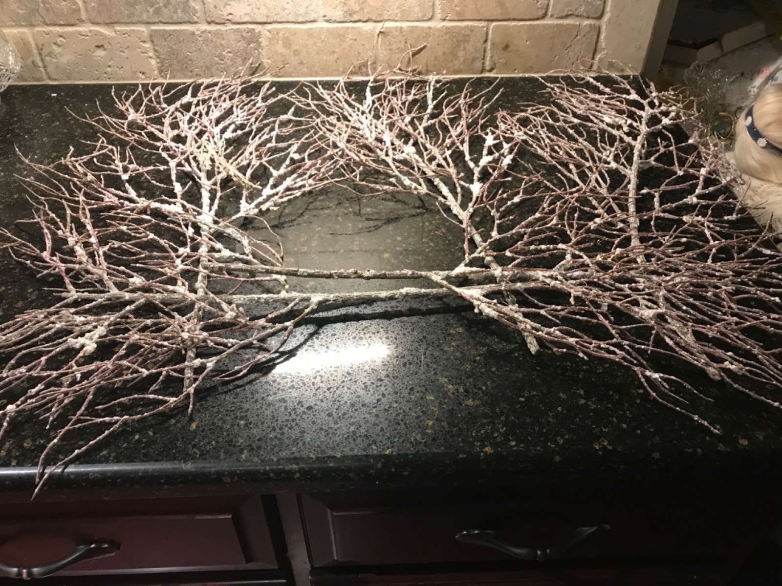 Valerie Parr Hill/QVC Set of 5 Life-like Brown Branch Pick, Tree Decor, LN! 12″