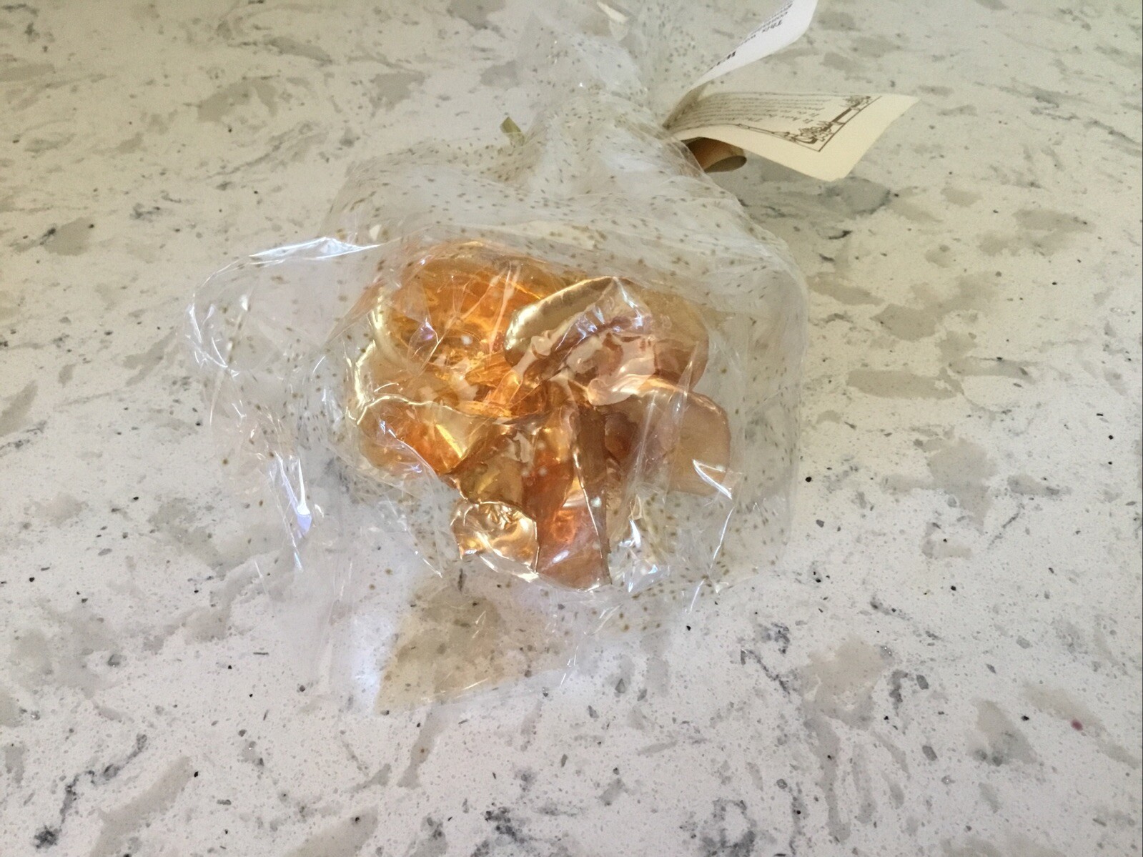 Real American Rose Electroformed & Finished In 24 karat Gold 11.5″ long