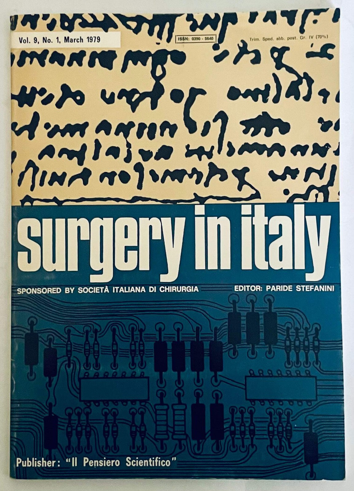 SURGERY IN ITALY | VOL. 9 no 1 MARCH 1979 | PARIDE STEFANINI –