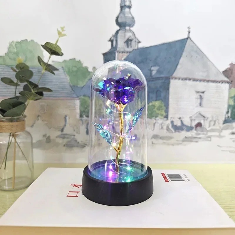 Eternal LED Rose Flower Gift for Valentine Anniversary Wedding Gift/Décor