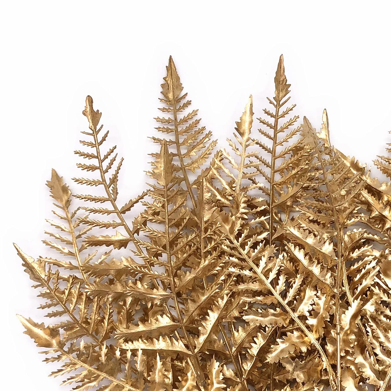 Artificial Plants Fern Christmas Decoration, Fake Flowers Plastic Shrubs Gree…