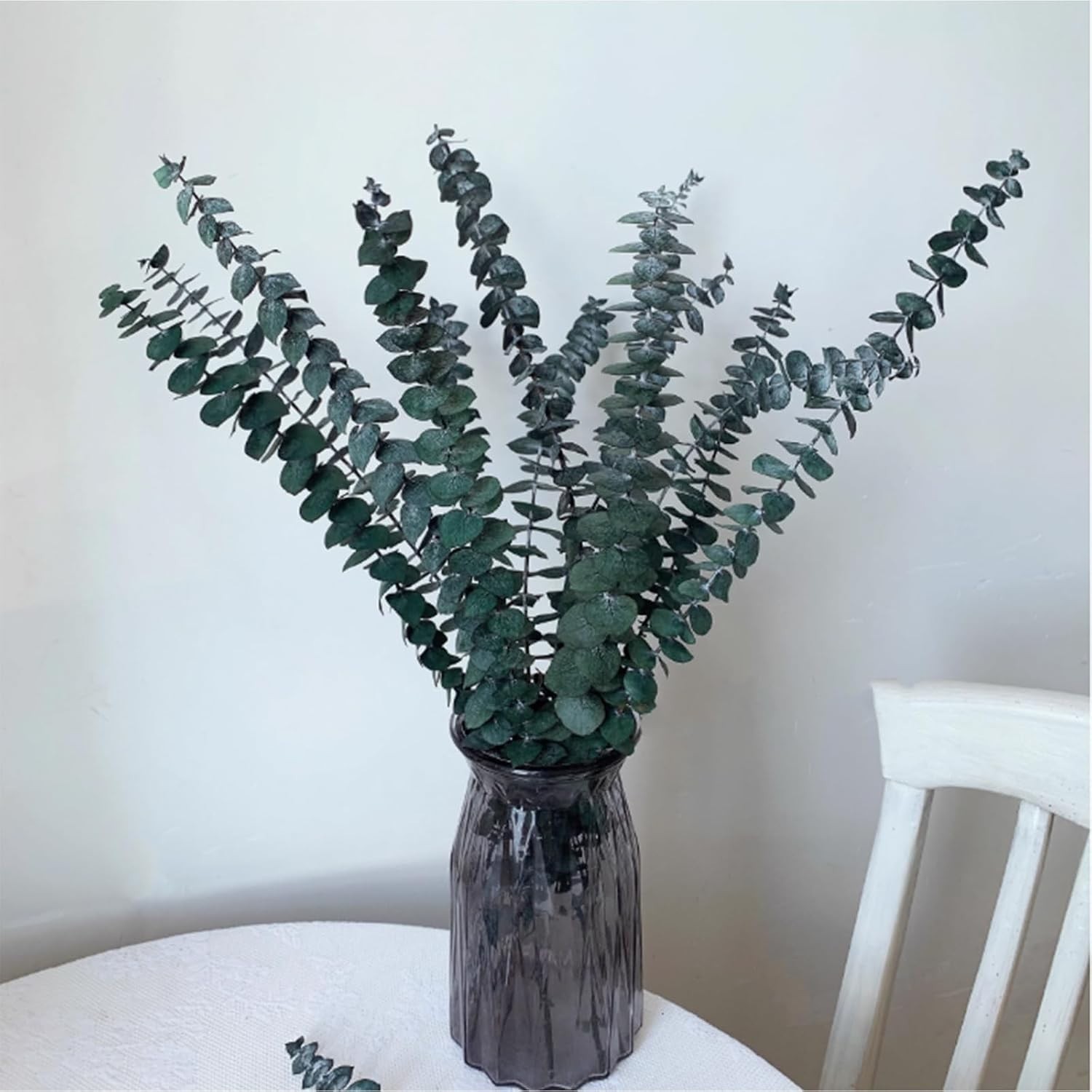 16 Pcs Real Dried Eucalyptus Stems, 17″ Natural Fresh Eucalyptus Branches for…