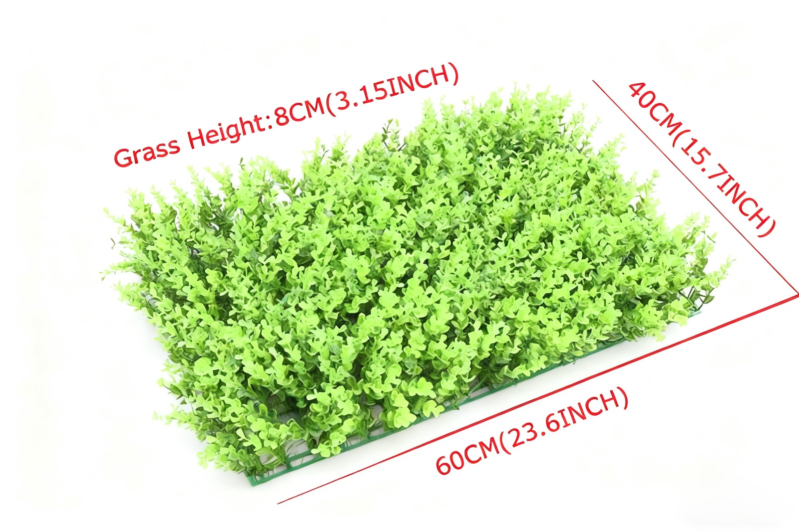 Simulated Plant Background Wall Encrypted Plastic Material Eucalyptus Wall Decor