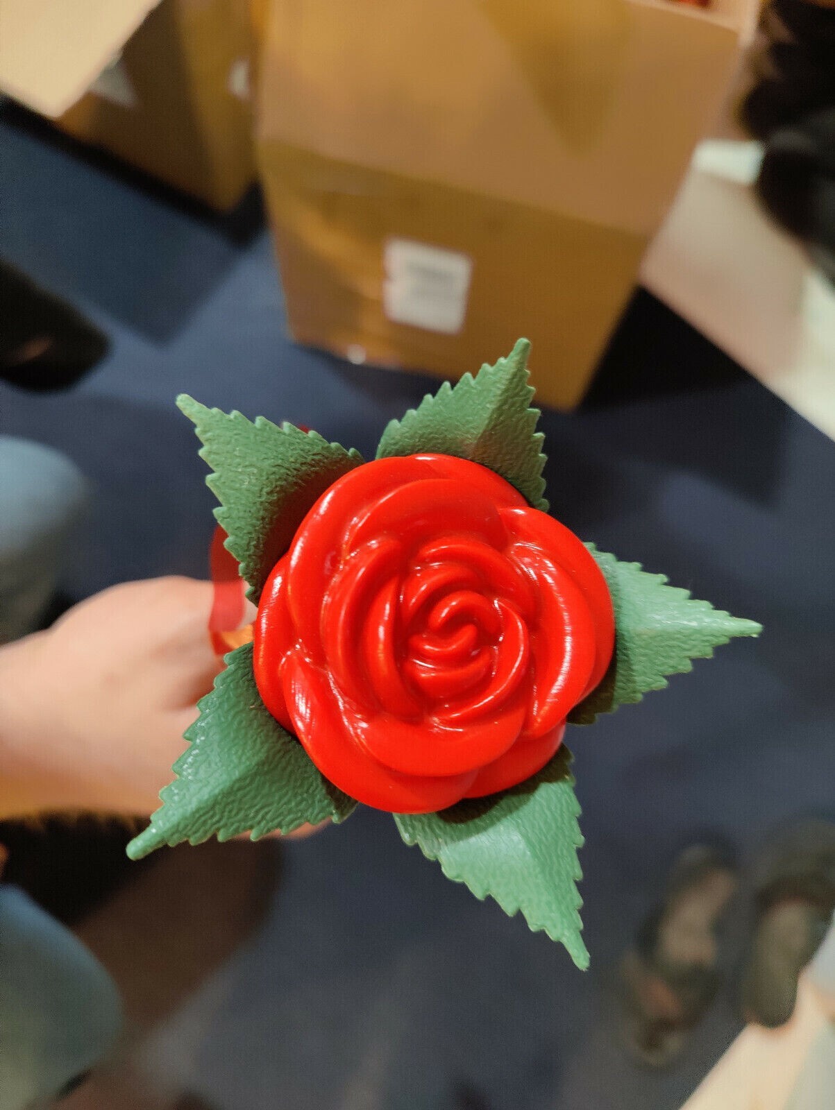 NEW Led Light Up Plastic Garden Roses Red, Pink, Purple, Yellow, or Blue