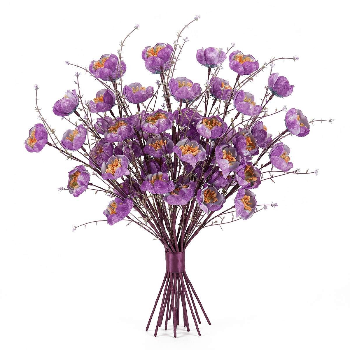 Artificial Silk Rhododendron Flowers Ornaments Home Wedding Decor UV Resistant
