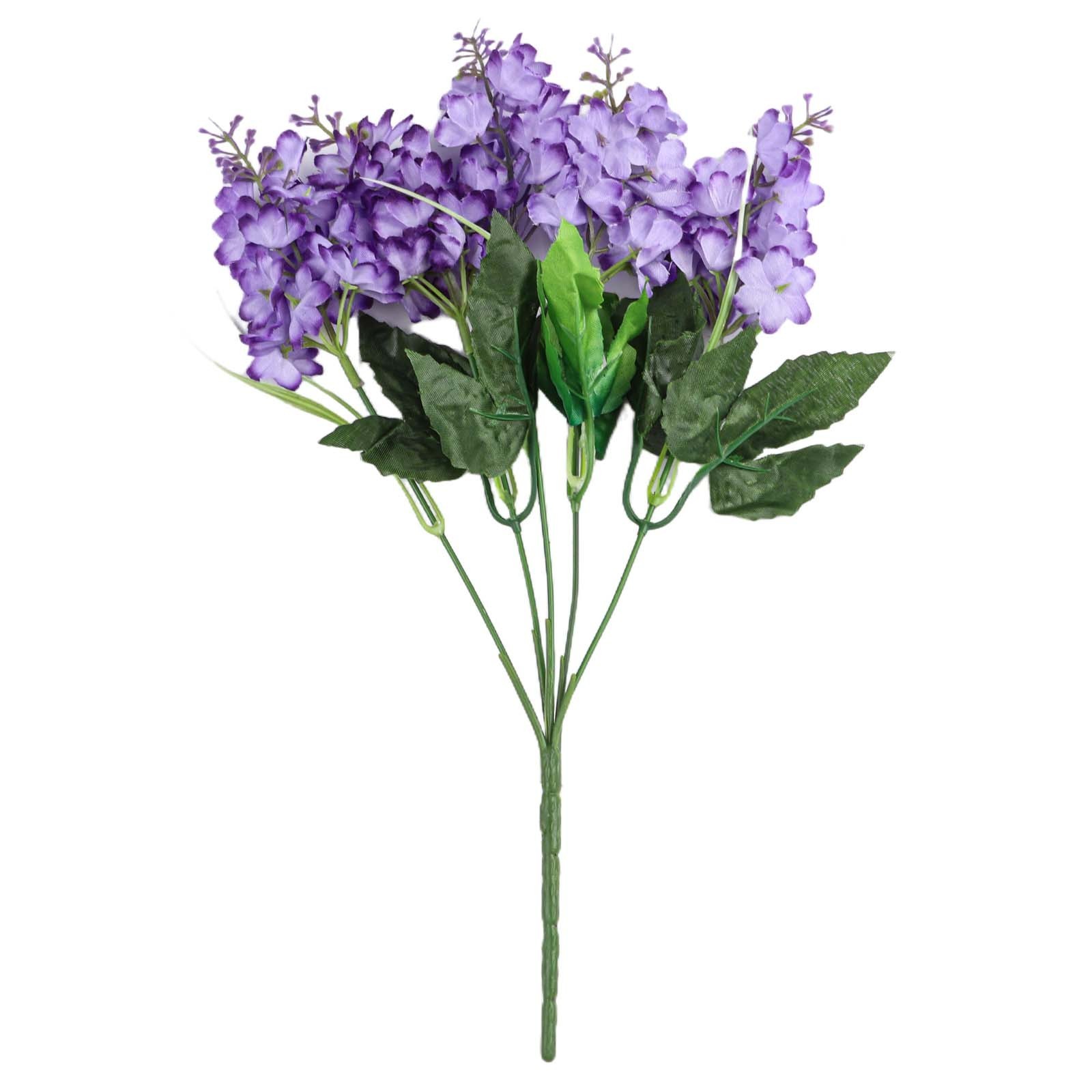 Lifelike Hyacinth Wisteria Artificial Flower for Home and Wedding Decoration