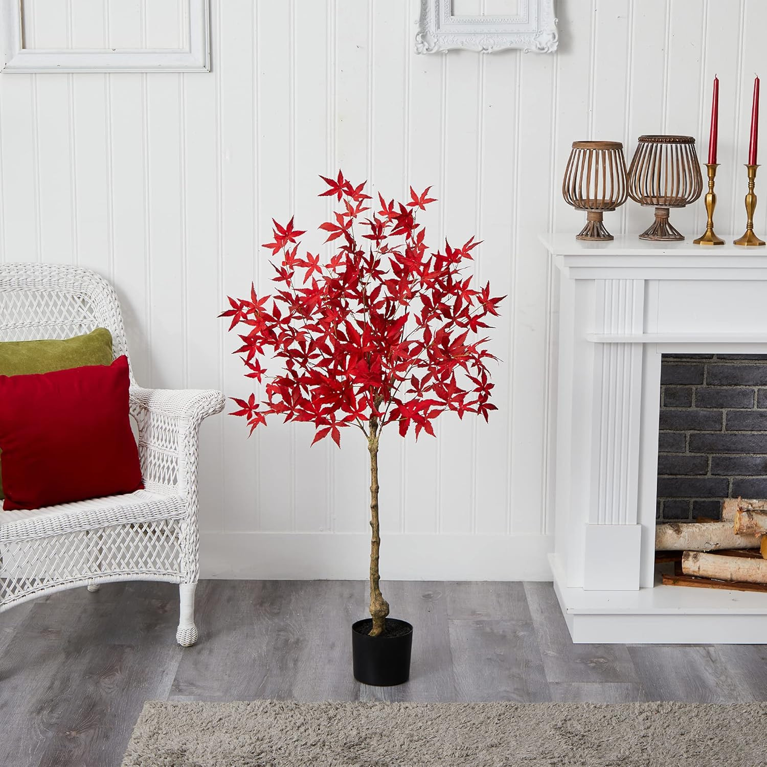 4Ft. Autumn Maple Artificial Tree – Perfect Fall Decor for Home & Events