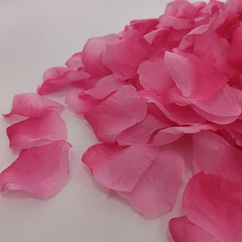 Gradient Pink Rose Petals, Pink & Light Pink, 2500 Pcs