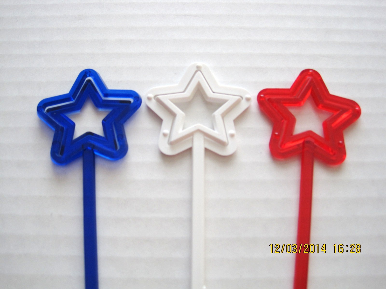 Floral Picks HEART, BUTTERFLY, STAR 12″ Pink, Red, Orange, Card Holders 12/Pk!