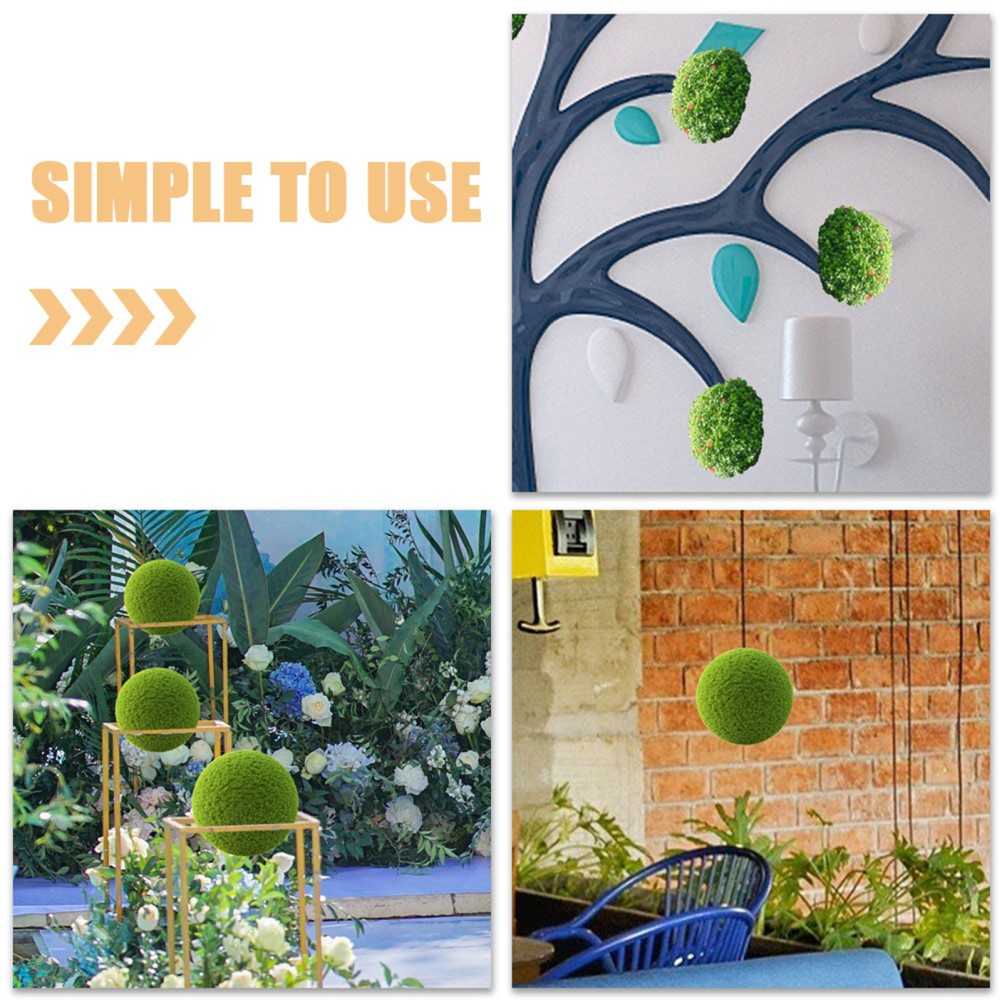8Pcs Durable Plastic Topiary Wire Frames Green for DIY Decorative Plant Support