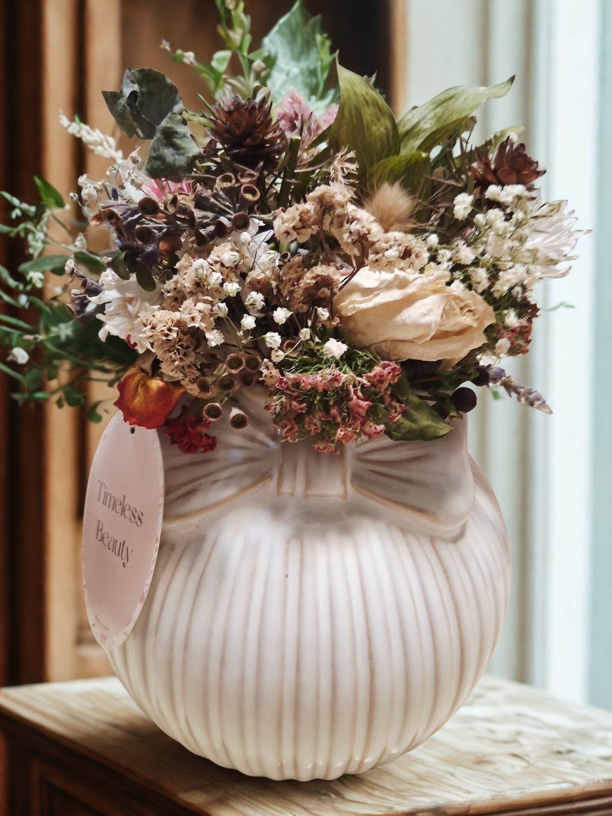 “Summer Breeze Scents Dried Arrangement”