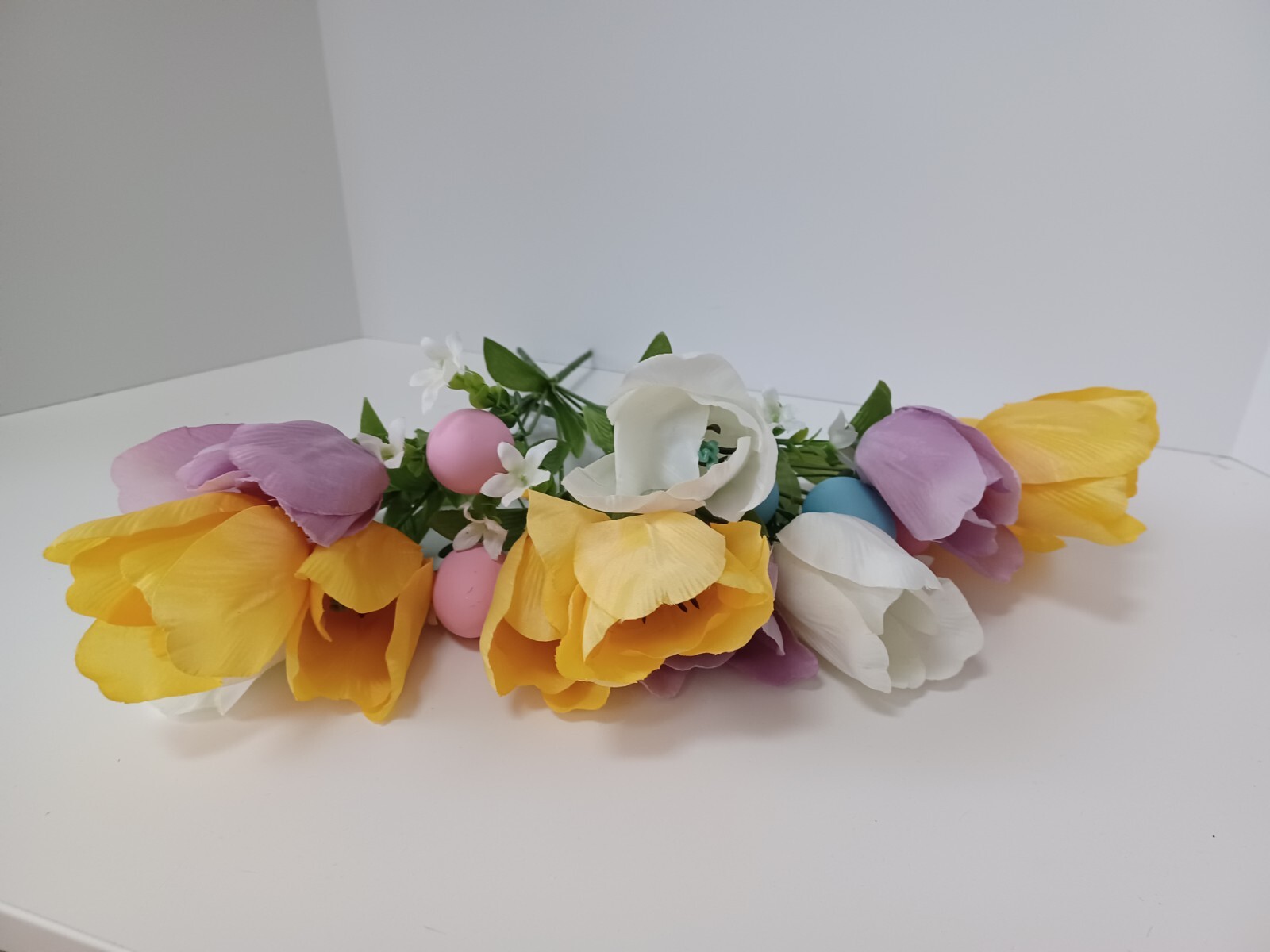 NEW Lot of 3 Bunnies & Blooms Ashland Tulip Bushes Crafts Easter