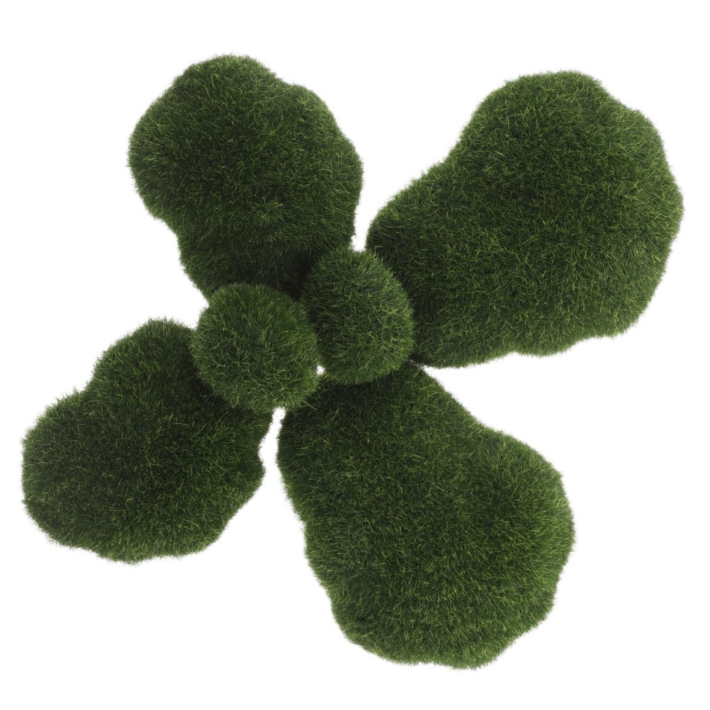 6 Pcs Miniature Landscape Artificial Moss Rocks Decorative Stone for Garden