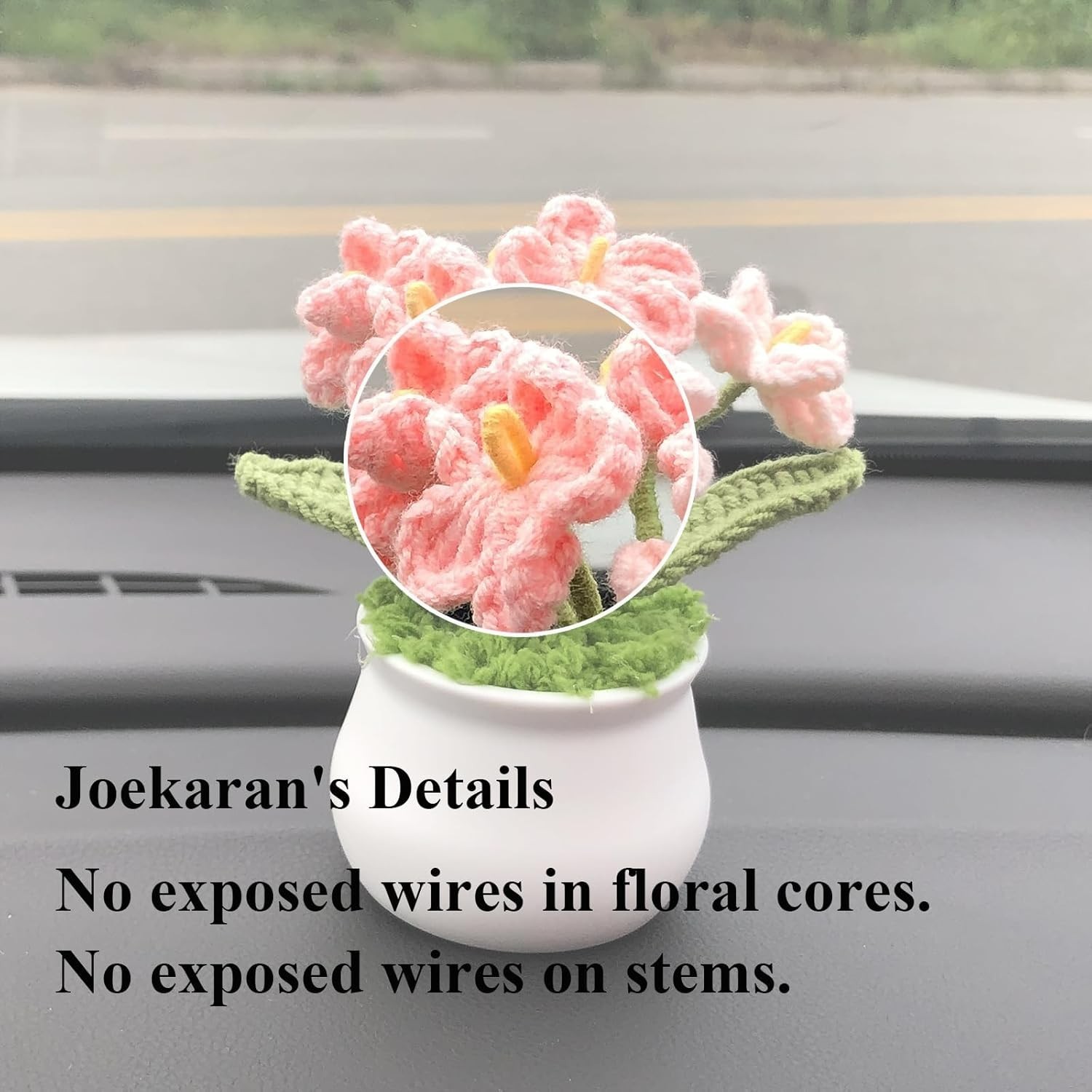 Crochet Flowers Cute Flower for Mom, Valentines Birthday Gifts for Women and …