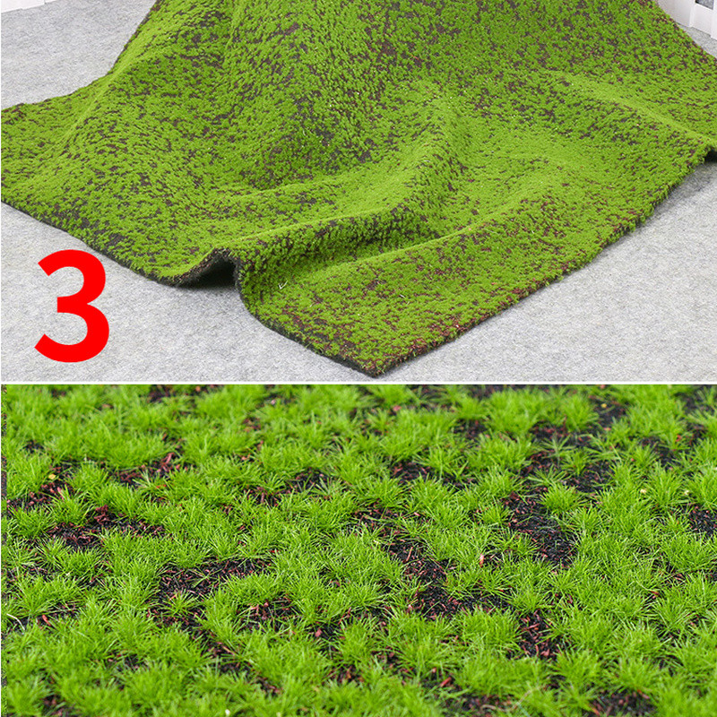 Artificial Moss Grass Turf Wall Green Plant Lawn Garden Landscape Decor