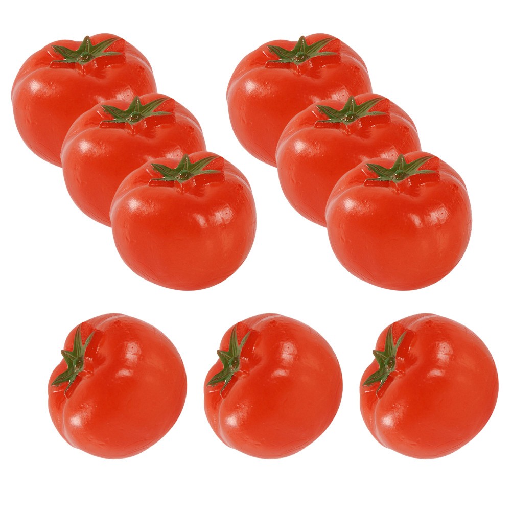 9PCS Simulated Cherry Tomatoes: Artificial Fruit Model For Kitchen Decoration
