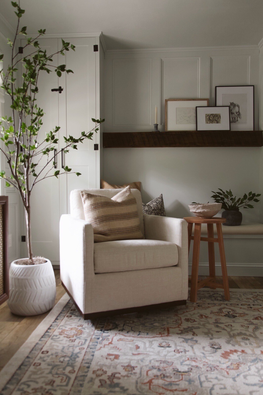 6.5’ Artificial Citrus Minimalist Tree Home Decor. Retail $248