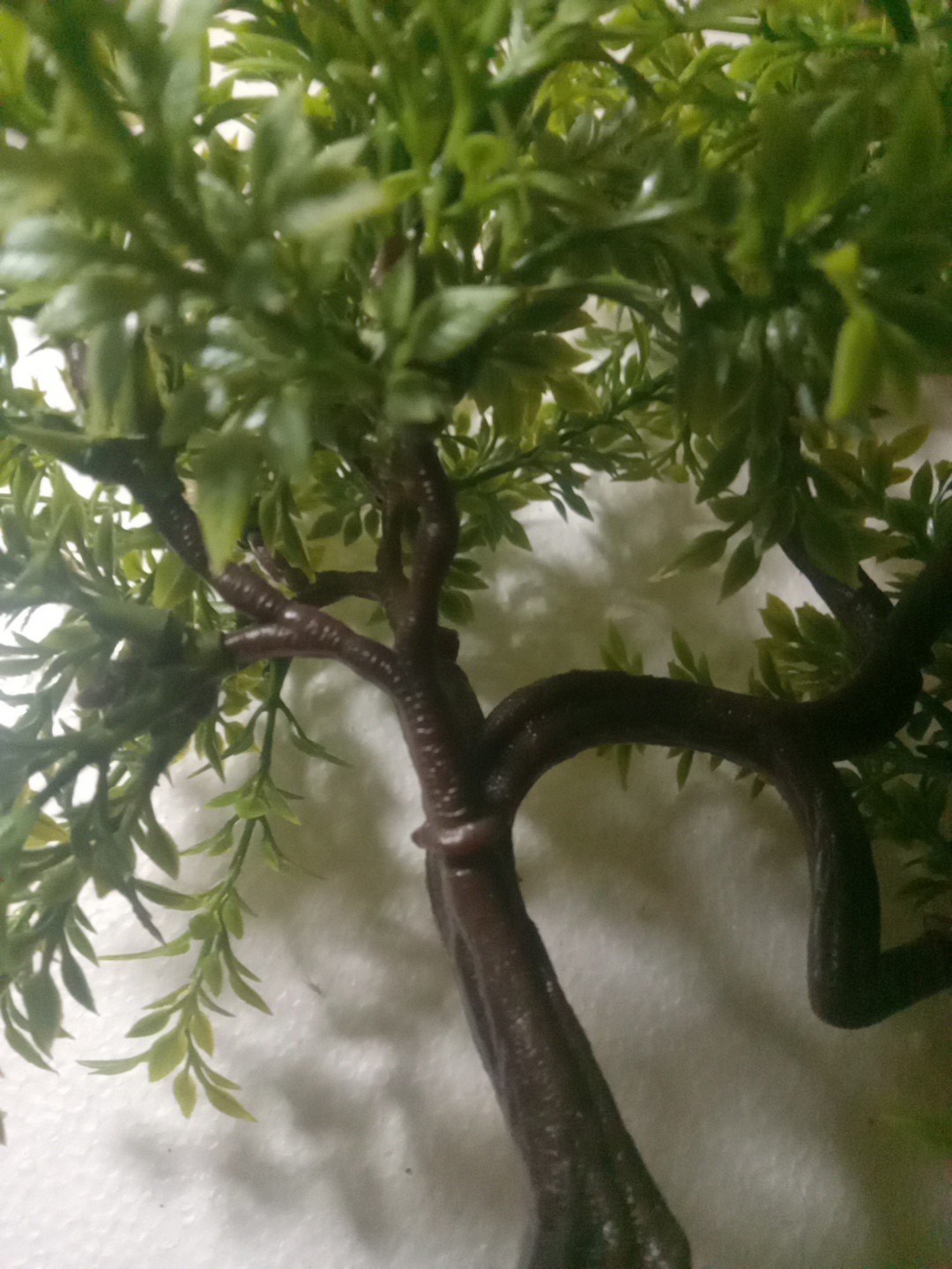 Customizable Artificial Bonsai Tree Faux Plant Branches & Leaves Interchangeable