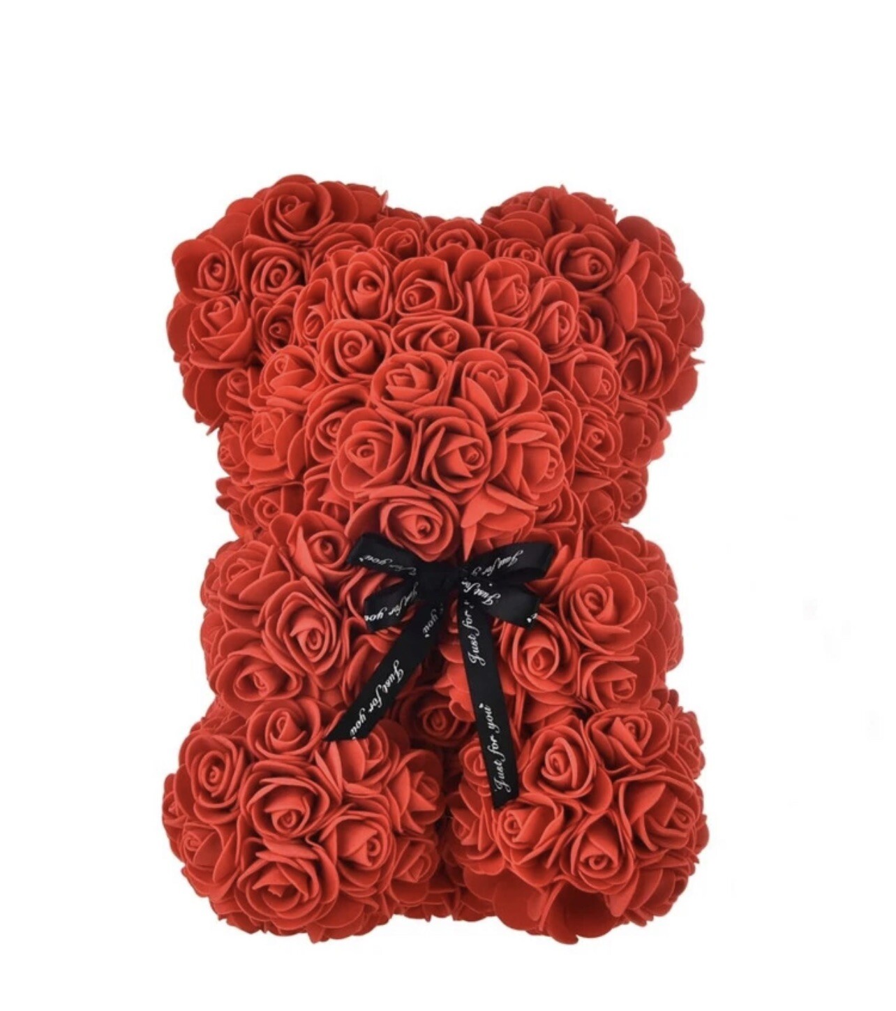 Rose Flower Teddy Bear Gift for Birthday Valentine Wedding Party Kids Love
