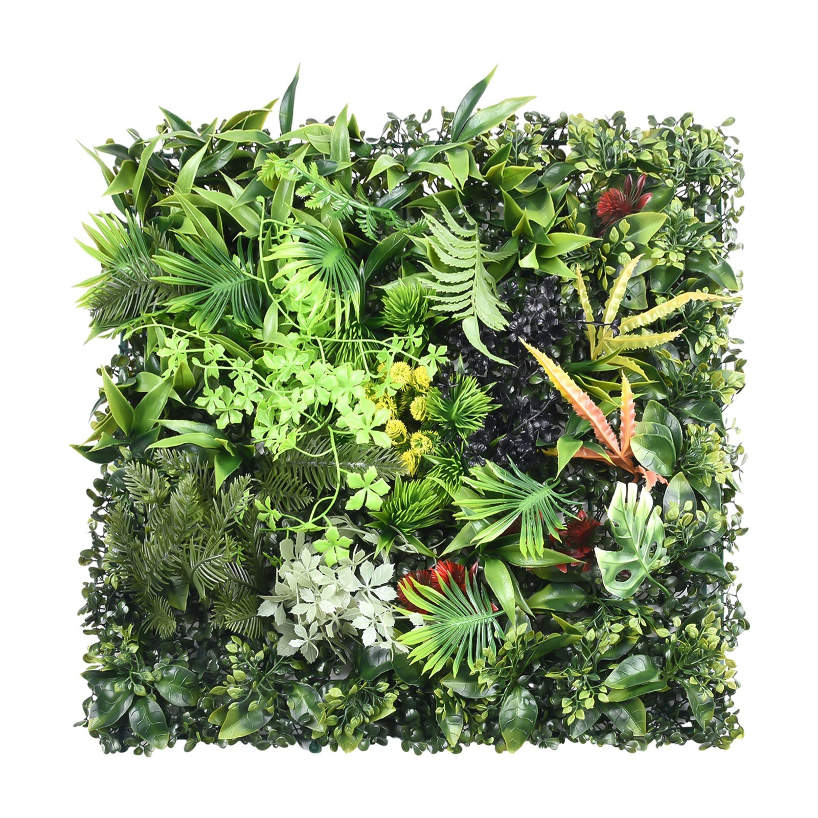 Create a Welcoming with Artificial Green Grass Square Plant