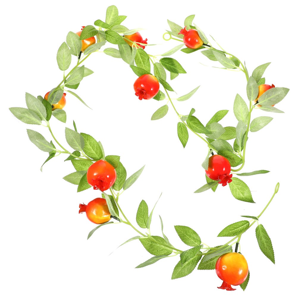 1Pcs Reusable Artificial Silk Stone Vine Suitable for Shelf and Door Decor