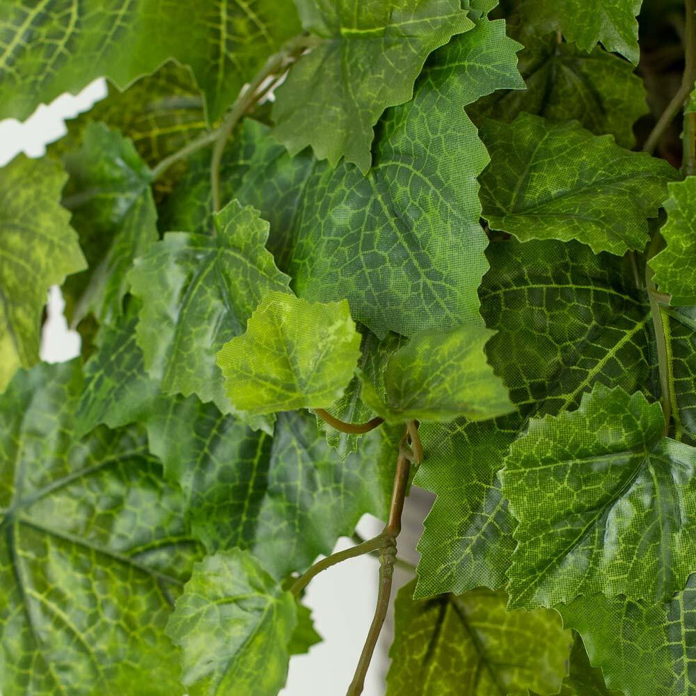 39″ Real Touch Lifelike Artificial Green Grape Leaf Bush