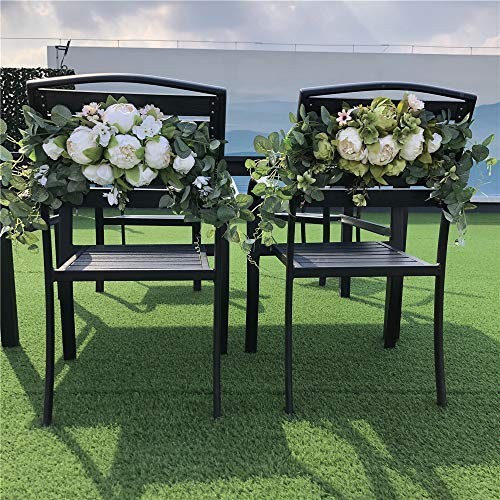 Wedding Arch Flowers, 30 Inch Rustic Artificial Floral Swag for Door Lintel, …