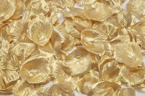 Darice RC-7209-101 Gold Loose Petals 100-Piece