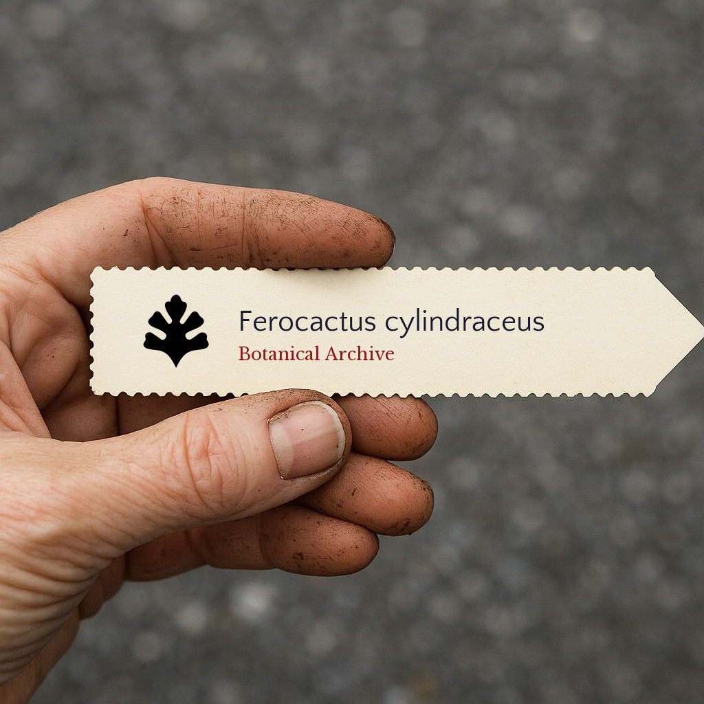Ferocactus cylindraceus SEEDS – Rare Cactus SEEDS