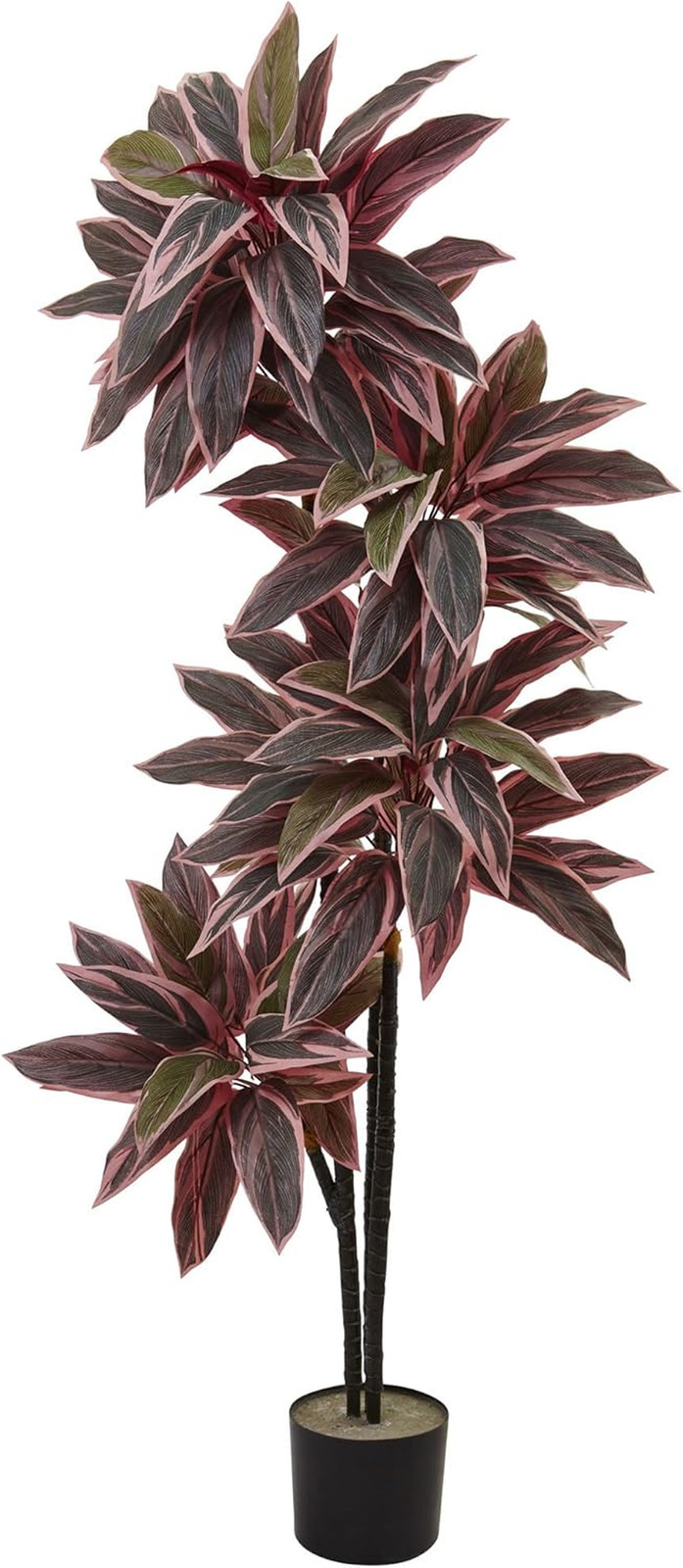 54-Inch Lifelike Caladium Silk Plant – Perfect for Home or Office Decor