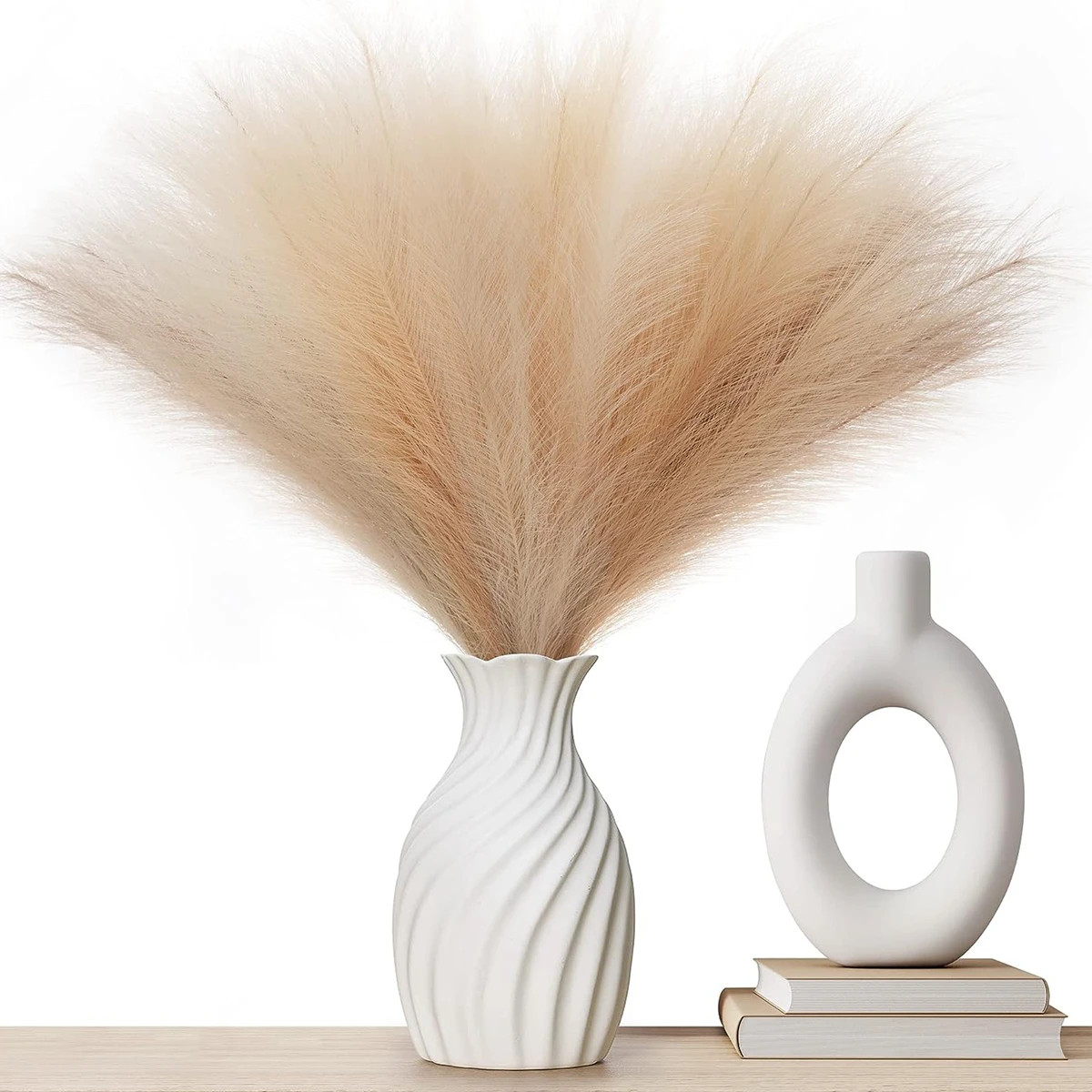10PCS Artificial Pampas Grass Crafts Bouquet For Home Wedding Decora Accessories